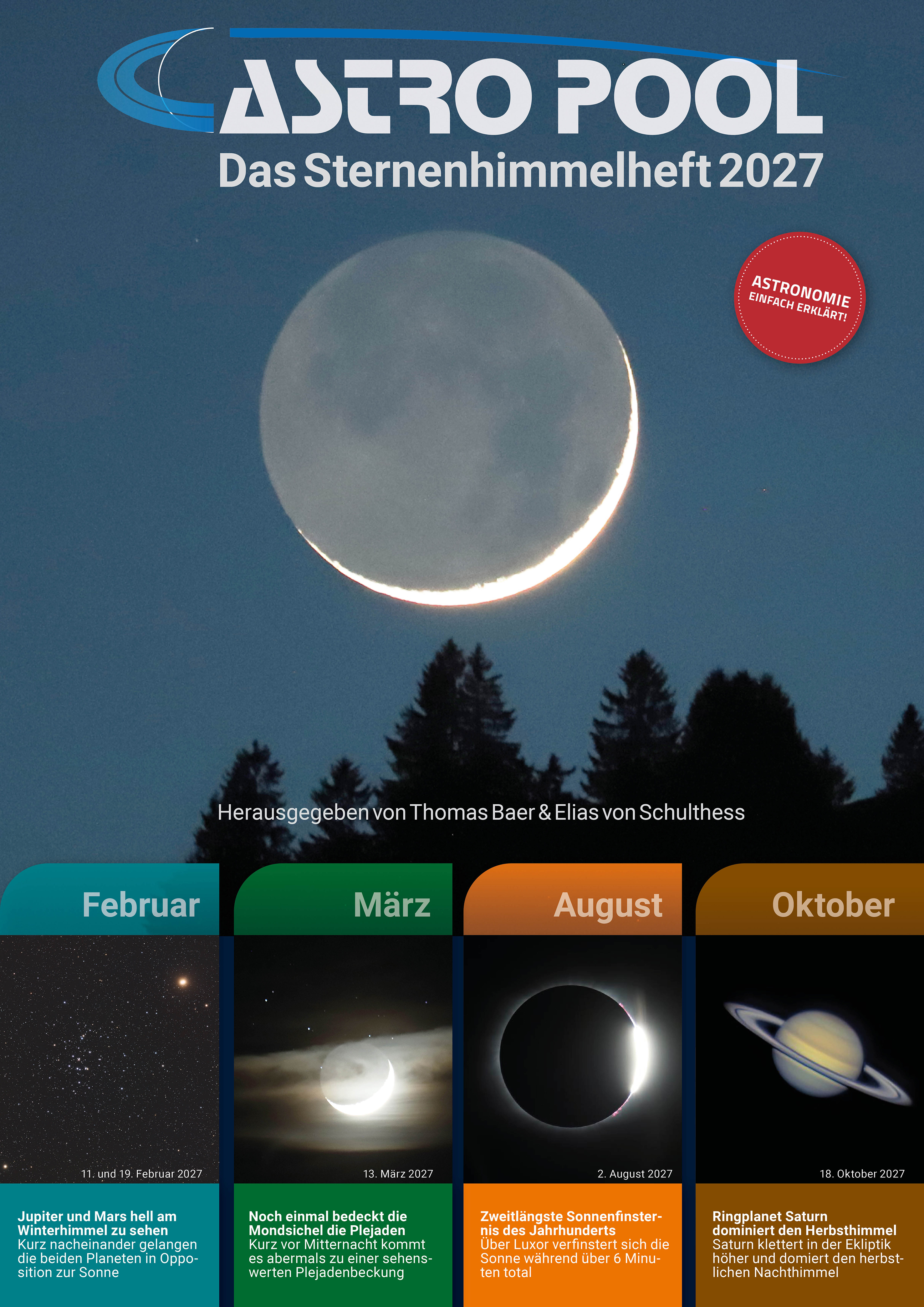 Cover Sternenhimmelheft 2027